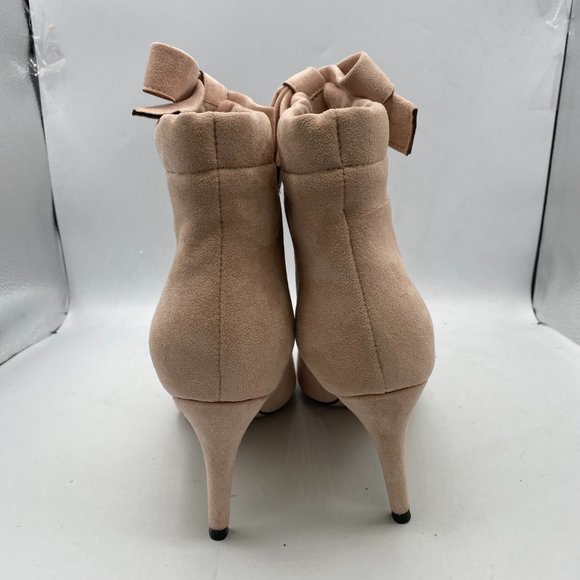 XYD Pointy Toe Ankle Booties Dress Low Kitten Heels Graceful Boots SOLD - Picture 4 of 10